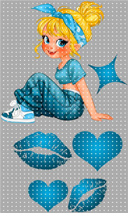 Keychain sticker-Y 2057